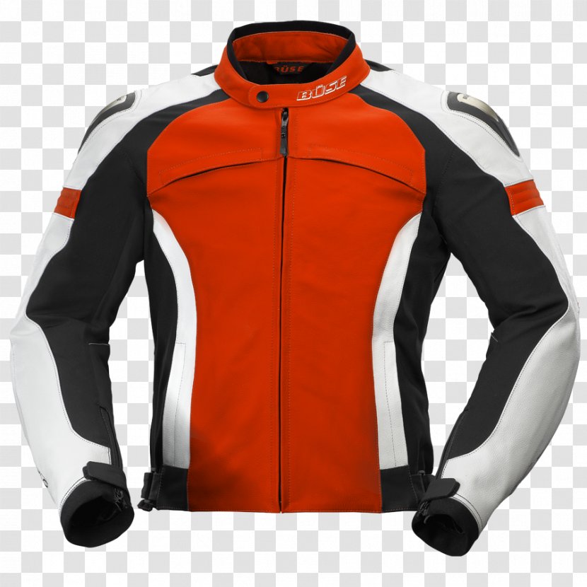 Motorcycle Boot Leather Jacket Red Transparent PNG