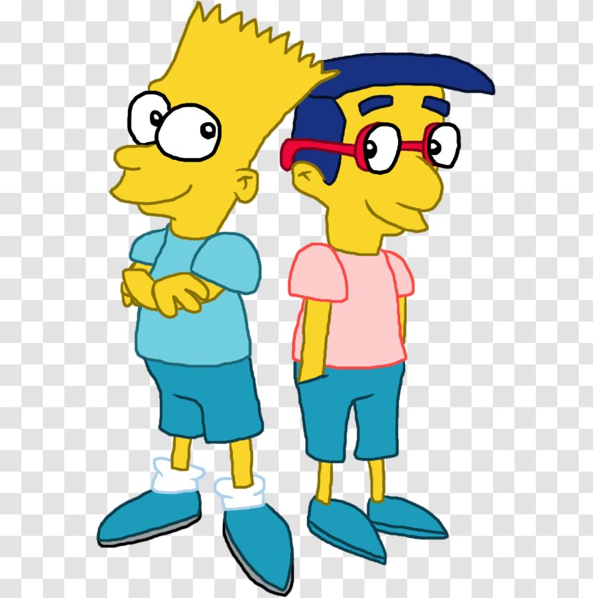 Bart Simpson Milhouse Van Houten Bart's Friend Falls In Love The Simpsons - Fan Art - Season 1Bart Transparent PNG