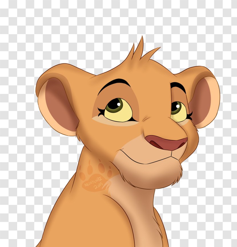 Lion Tiifu Simba Nala Whiskers - Tail Transparent PNG