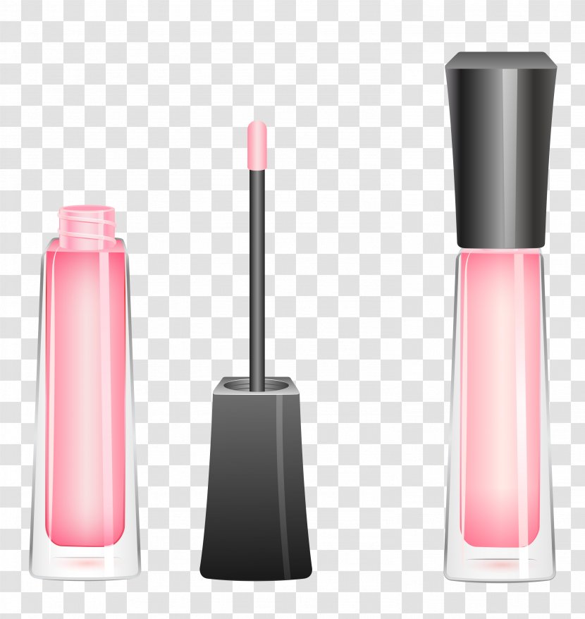 Lipstick Lip Gloss Clip Art - Color - COSMETIC Transparent PNG
