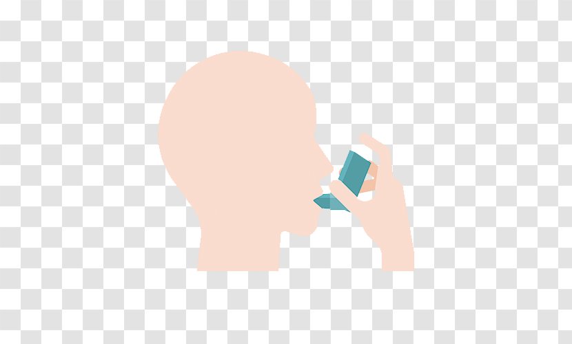 Cheek Chin Nose - Bronchial Asthma Transparent PNG