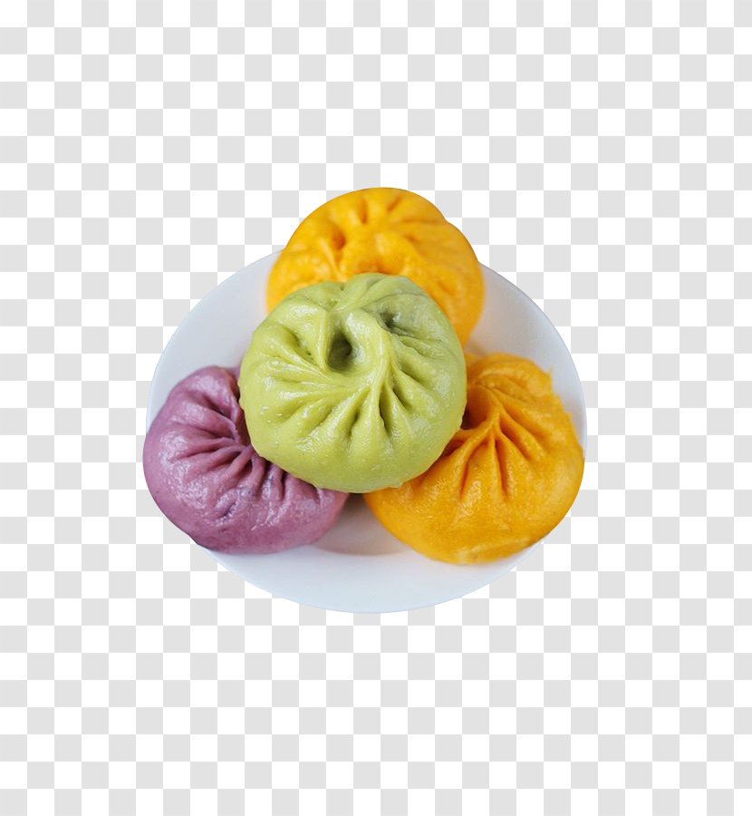 Dim Sum Baozi Cha Siu Bao Mantou Stuffing - Chinese Cuisine - Color Buns Transparent PNG