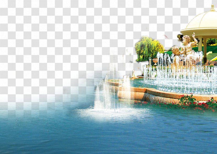 Villa Lake Ocean View - Vacation - Fountain Sea Les Loges Du Park Hotel Transparent PNG