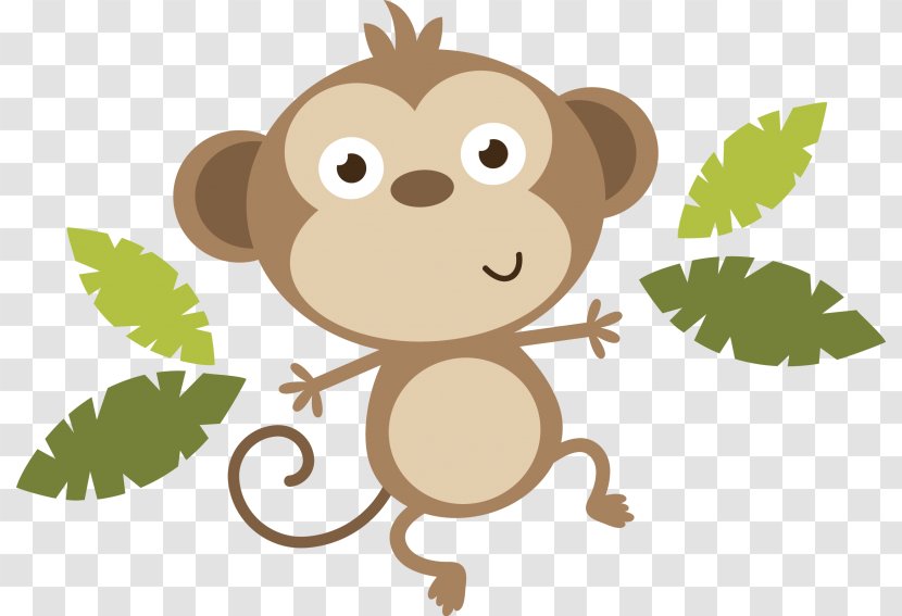 Monkey Clip Art - Pattern - Image Transparent PNG