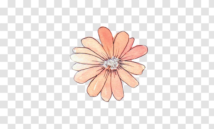 Paper Sticker Watercolor Painting Gift Business - Pastel Flower Transparent PNG