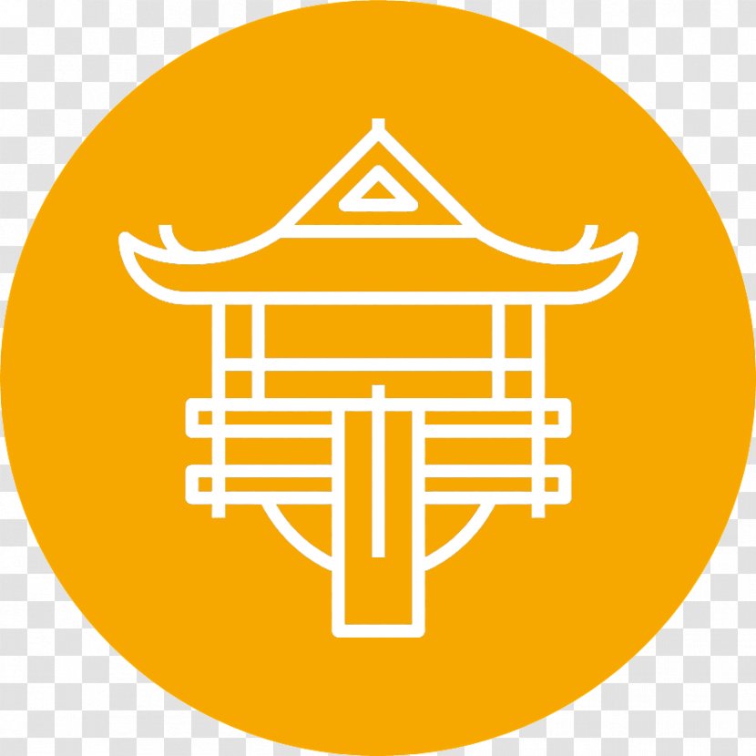 Yellow Line Circle Symbol Logo - Emblem Transparent PNG