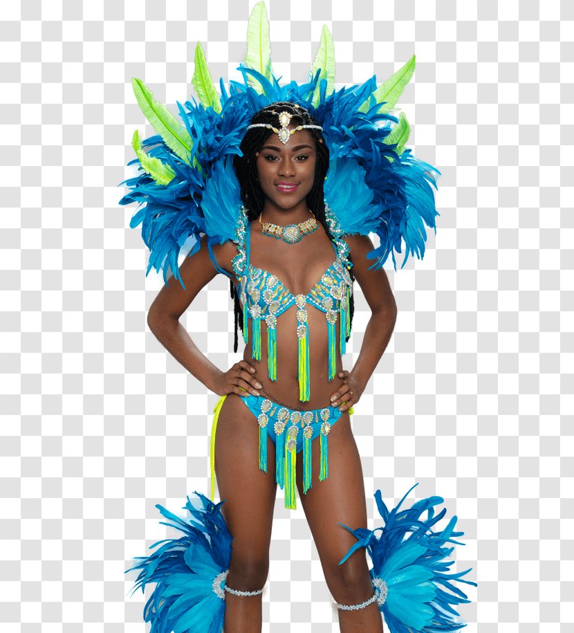 Carnival Feather Costume Boyshorts Tankini Transparent PNG