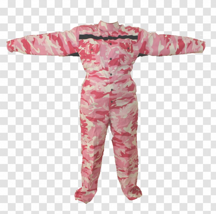 Pajamas Overall Camouflage Boilersuit Jumpsuit - Nightwear - Mask Transparent PNG
