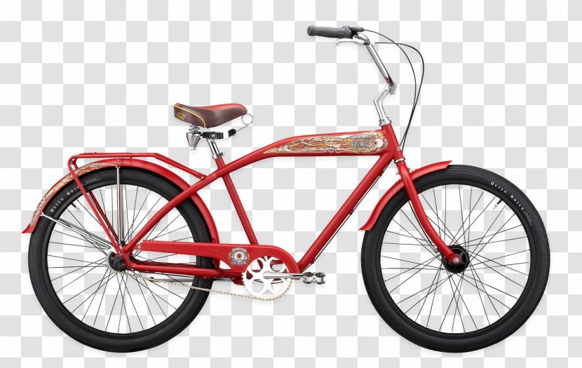 Cruiser Bicycle Felt Bicycles Cycling - Motor Vehicle Transparent PNG