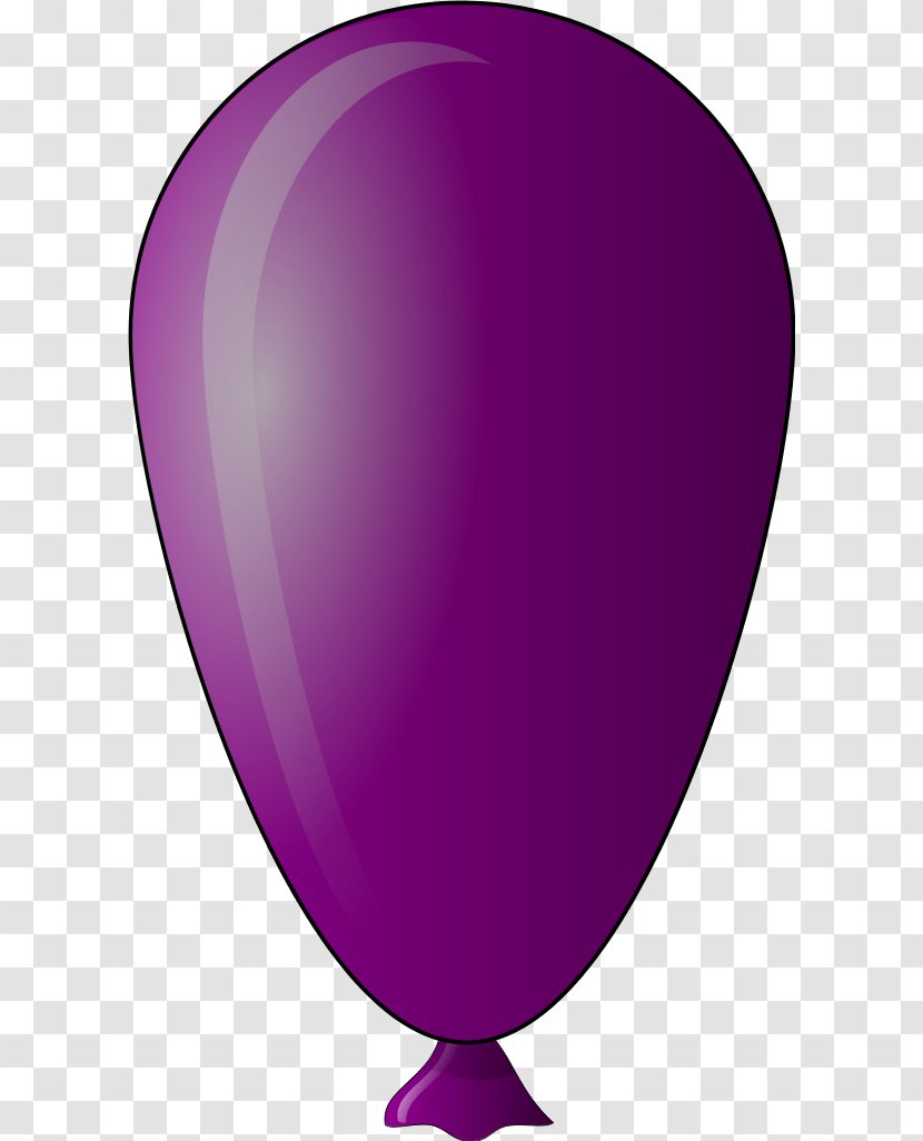 Balloon Ace Of Spades Clip Art - Violet - Clipart Transparent PNG