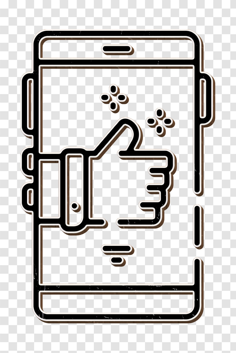 Like Icon Social Media Icon Transparent PNG