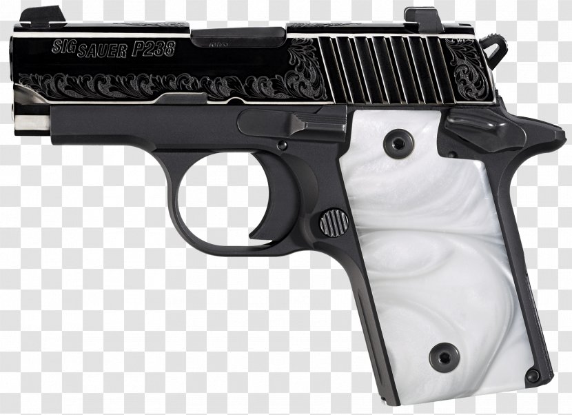 SIG Sauer P238 .380 ACP Automatic Colt Pistol - Trigger - Weapon Transparent PNG