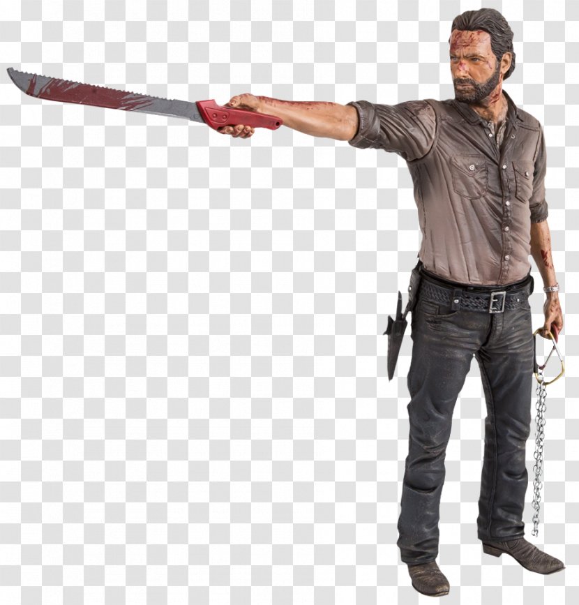 Rick Grimes Michonne Carl Daryl Dixon Action & Toy Figures - Mcfarlane Toys - Dead Transparent PNG