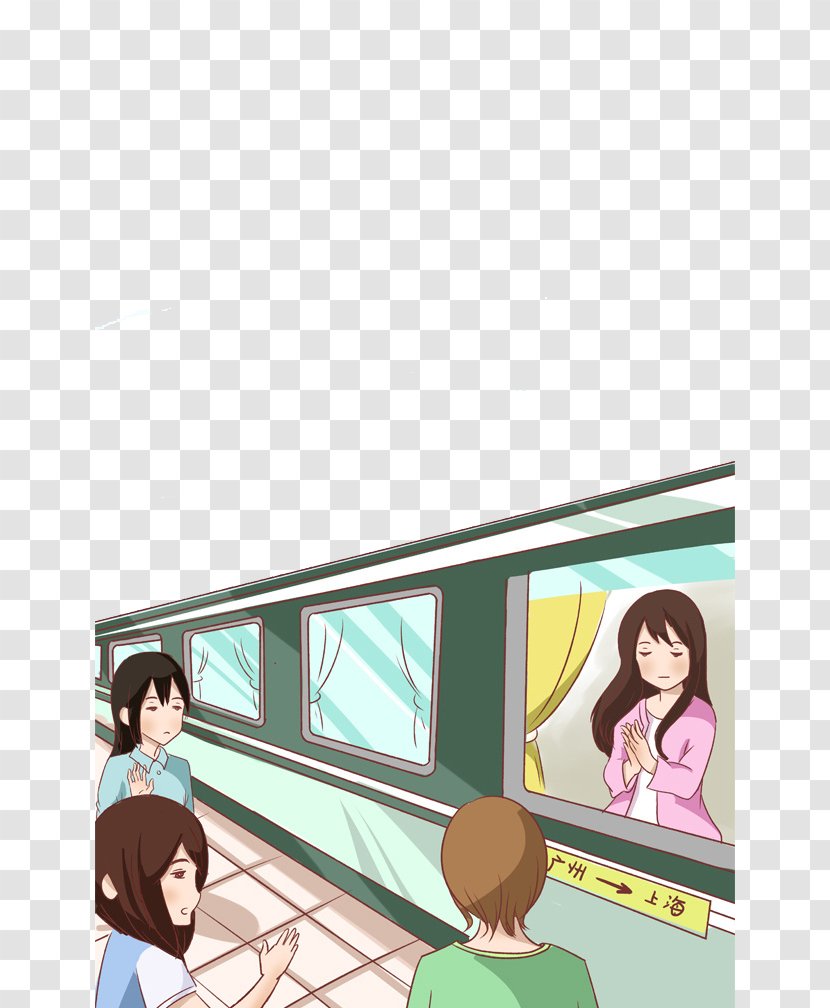 Train Cartoon Download - Silhouette Transparent PNG