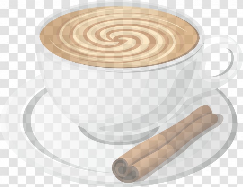 Coffee Cup - Drink - Cappuccino Transparent PNG