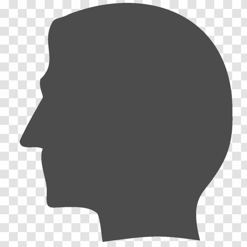 Nose Forehead Chin Silhouette - Face Transparent PNG
