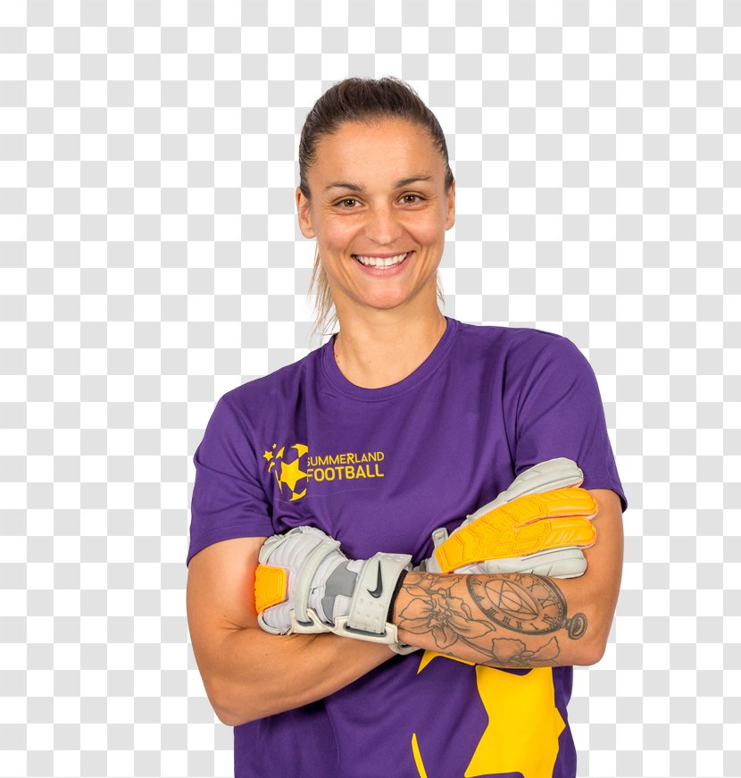 Melissa Barbieri T-shirt Football Thumb Sleeve - Sports Uniform Transparent PNG