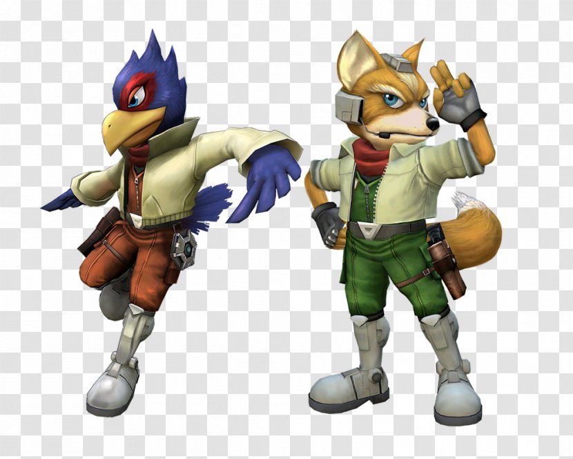 Super Smash Bros. For Nintendo 3DS And Wii U Melee Brawl Star Fox - Fictional Character - Action Figure Transparent PNG