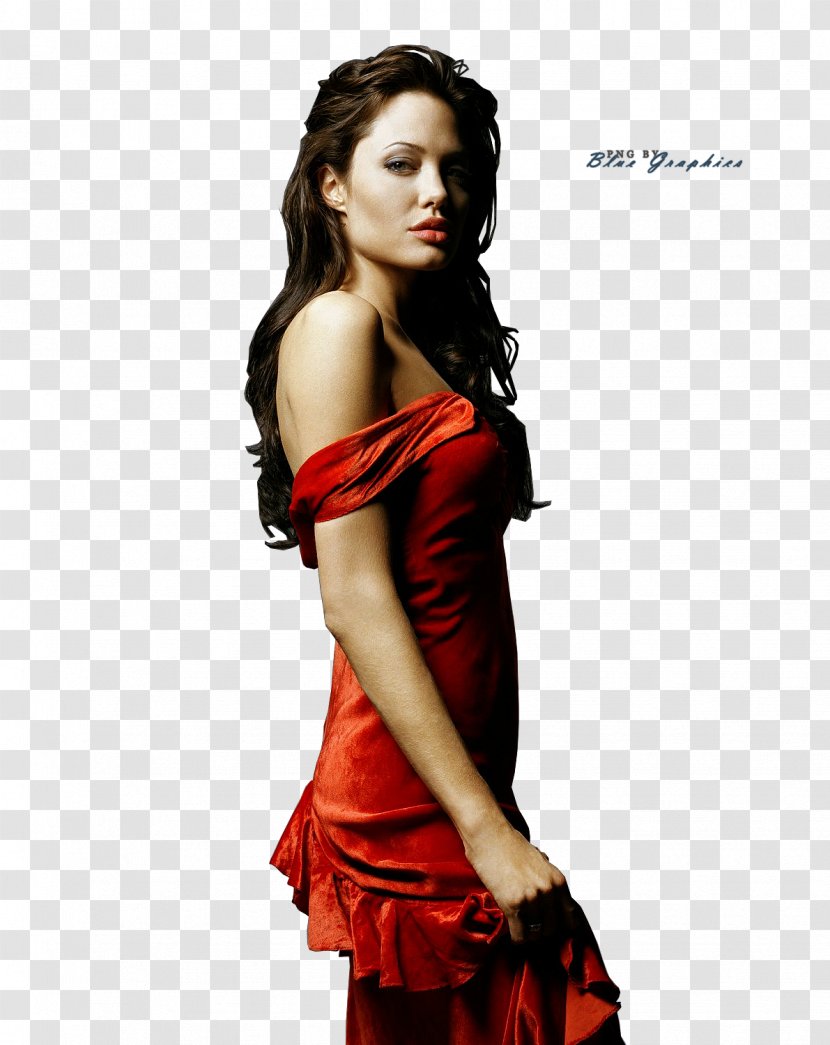 Angelina Jolie Actor Female Celebrity - Watercolor - Bay Transparent PNG