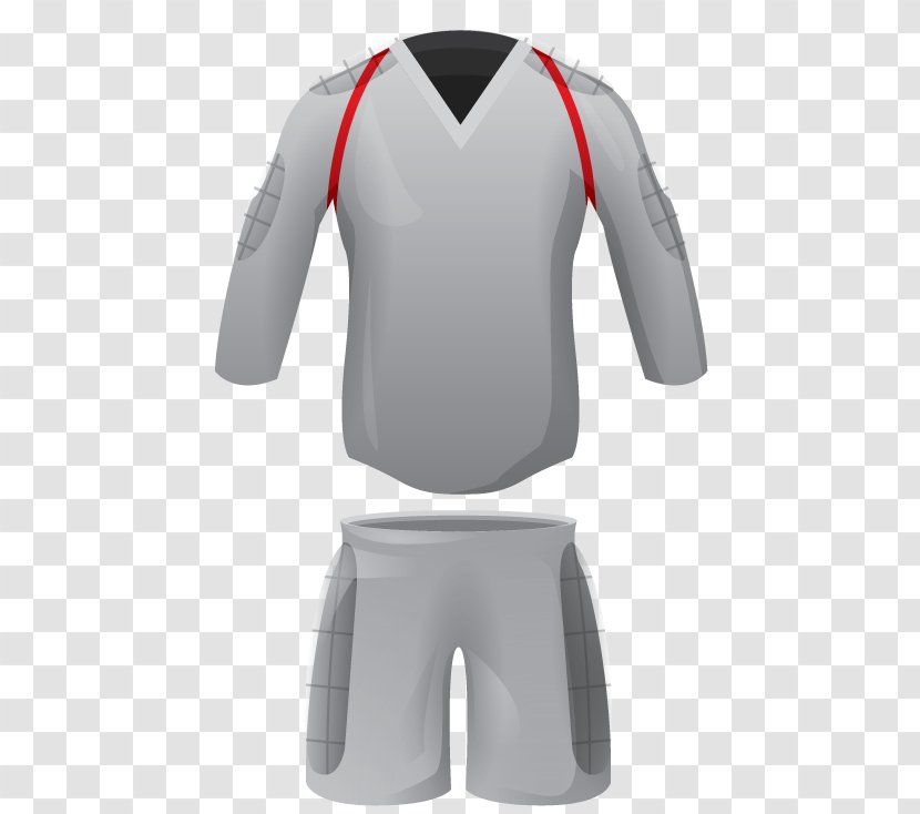 Jersey Kit Goalkeeper T-shirt ユニフォーム - Shoulder - Football Transparent PNG