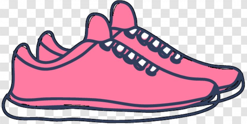 Sports Shoes Clip Art Sneakers Pattern - Pink M Transparent PNG