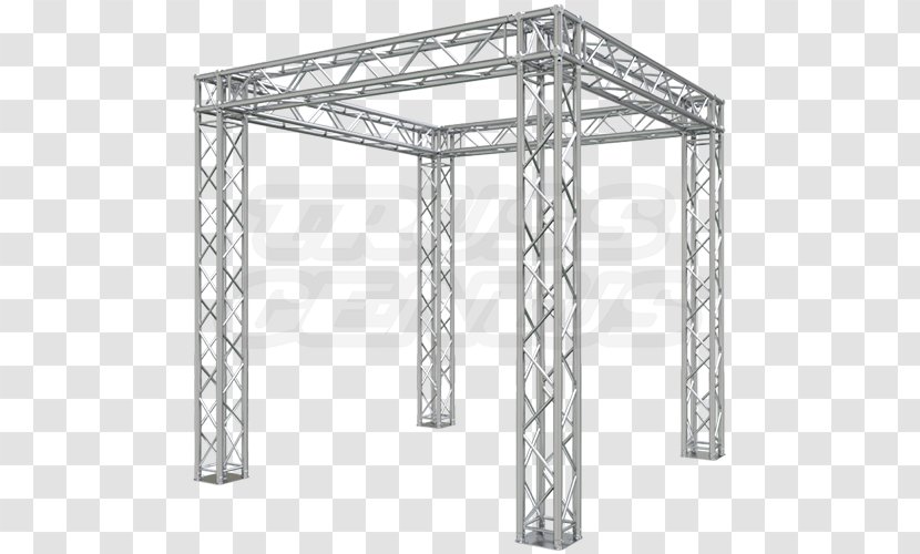 Truss Structure Steel Construction Beam - Square Inc - Stage Light Transparent PNG
