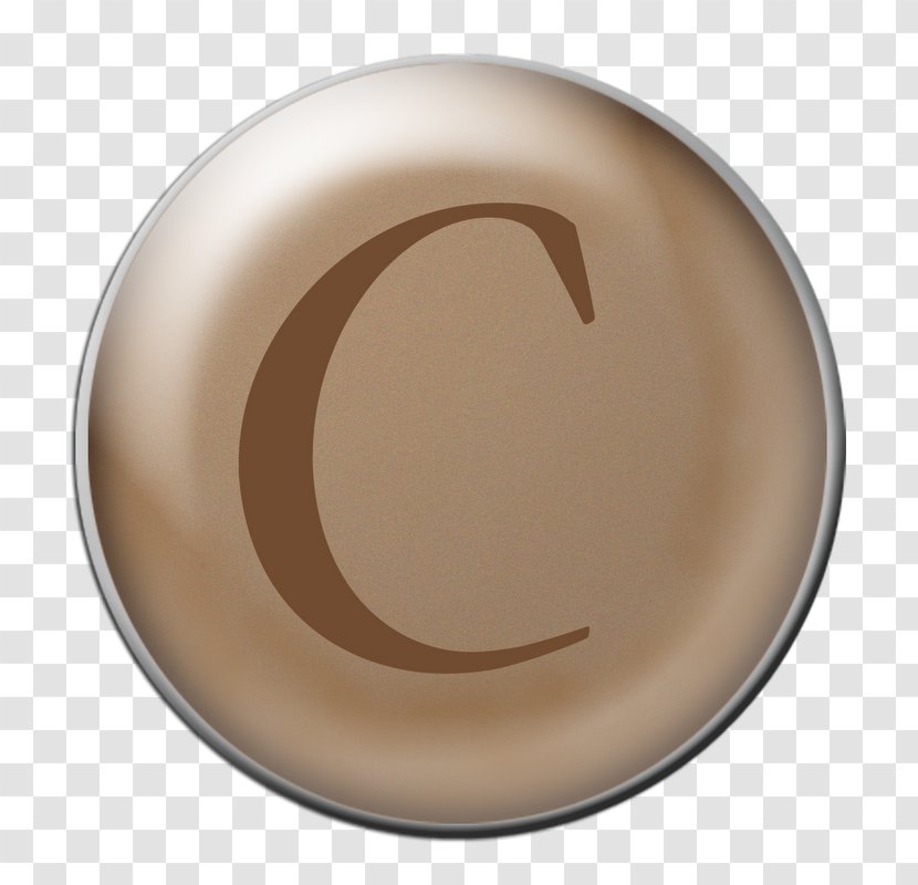 Brown Circle - Letter C Transparent PNG