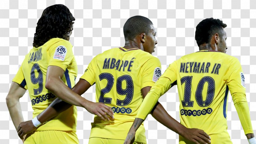 Paris Saint-Germain F.C. Soccer Player Jersey Sport - Neymer Transparent PNG