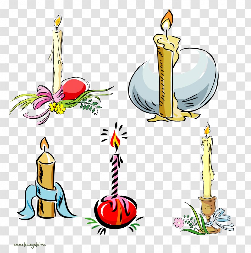 Easter Egg Candle Last Supper Clip Art Transparent PNG