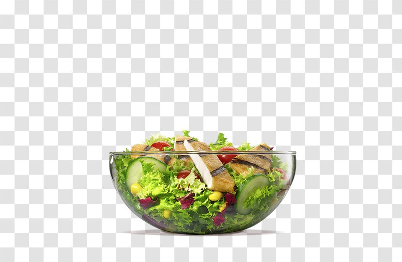 Chicken Salad Hamburger Whopper Sandwich Caesar - Bowl Transparent PNG