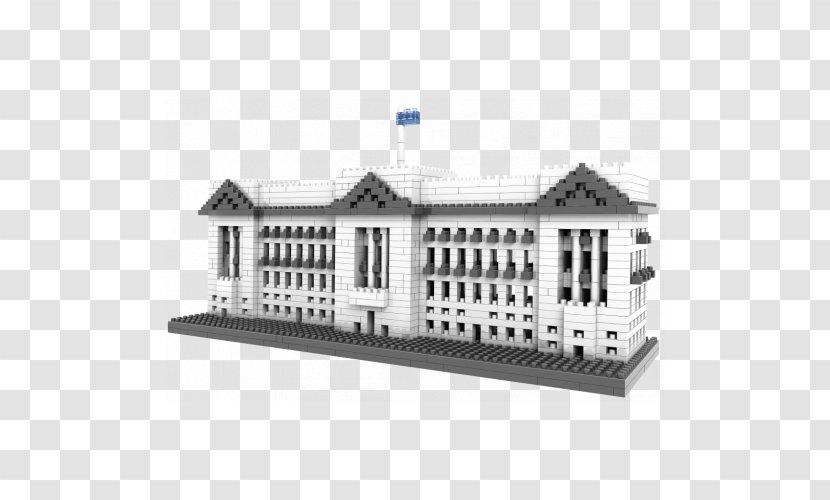 Buckingham Palace Toy Block Building Nanoblock - Lego Transparent PNG