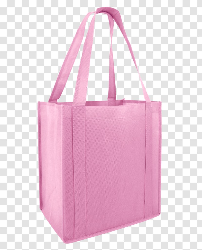 Tote Bag Textile Shopping Bags & Trolleys Jute - Pink Transparent PNG