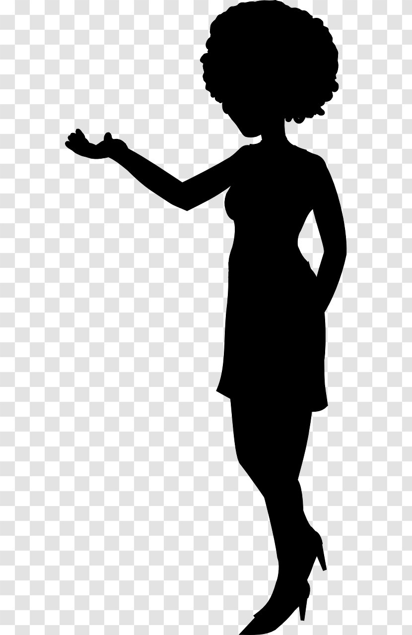 Woman Silhouette Exercise Clip Art - Cartoon Transparent PNG
