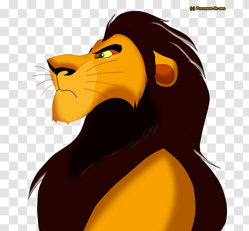 Scar Mufasa Sarabi Simba Lion - Carnivoran - King Transparent PNG