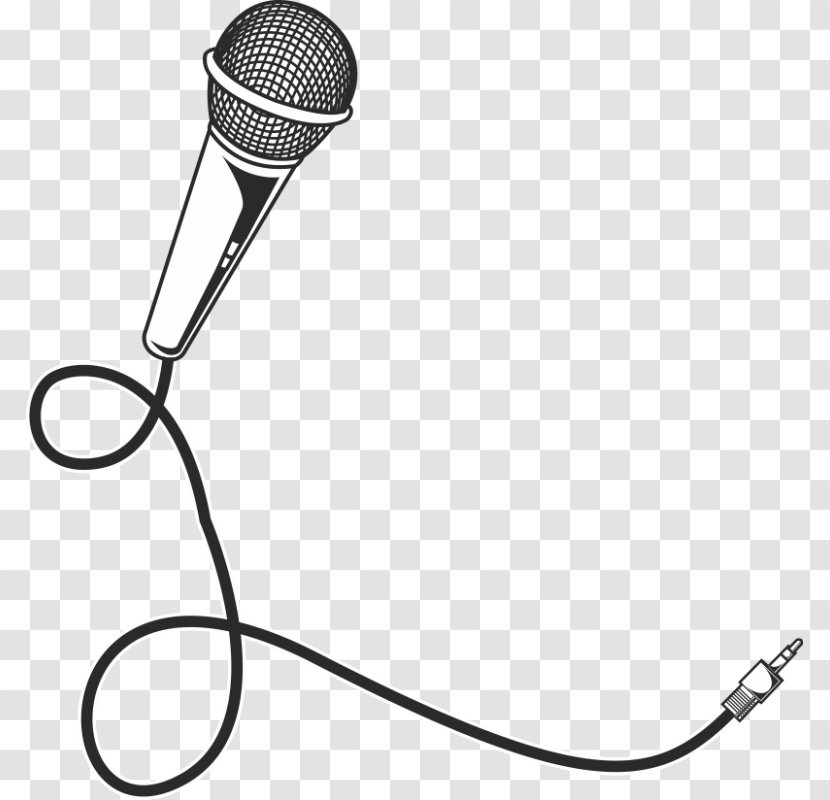 Microphone Drawing Clip Art - Sports Equipment Transparent PNG