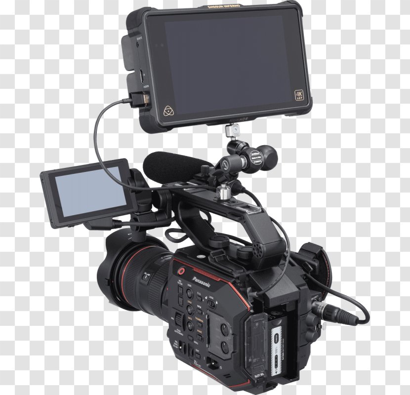 Video Cameras Panasonic AU-EVA1 5.7K Super 35mm Cinema Camera - Photography Transparent PNG