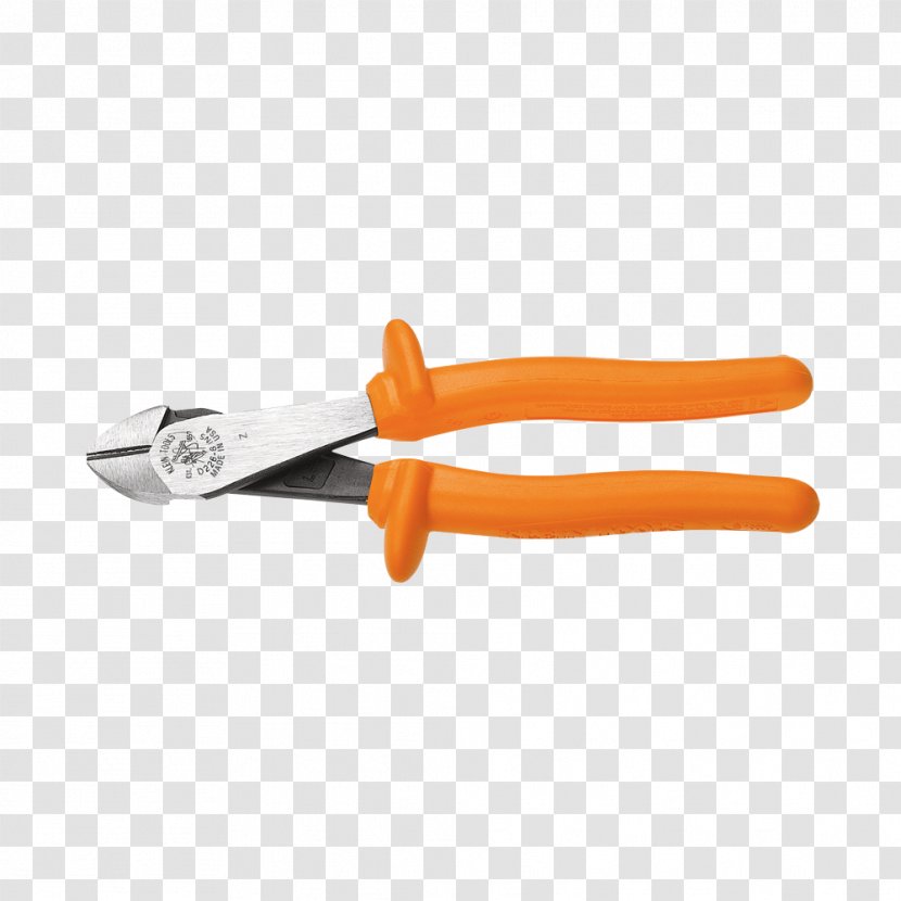 Diagonal Pliers Lineman's Klein Tools - Tool Transparent PNG