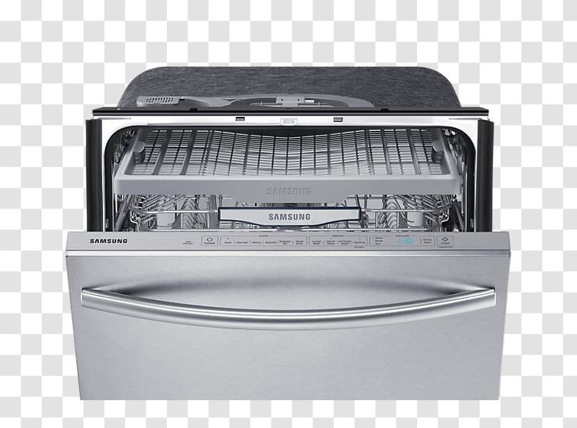 Samsung DW80K7050 Dishwasher Stainless Steel - Dish Washer Transparent PNG