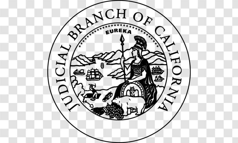 Judicial Council Of California Court Judiciary Judge - White Transparent PNG