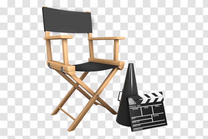 Director's Chair Film Director Royalty-free - Wood Transparent PNG