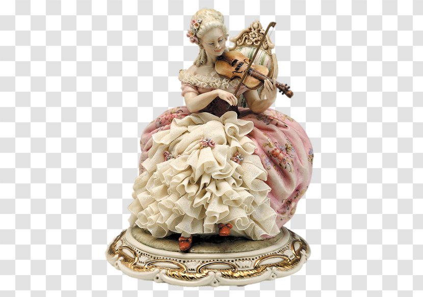 Meissen Capodimonte Porcelain Figurine Rococo - Heart - Italy Transparent PNG