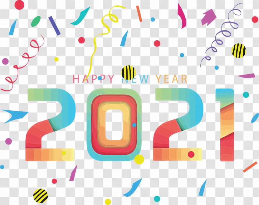 2021 Happy New Year 2021 New Year Transparent PNG