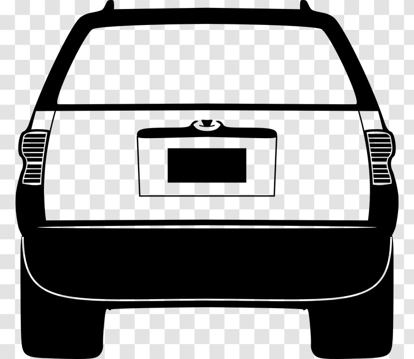 Car Sport Utility Vehicle Chevrolet Suburban Clip Art - Bag - Tailgate Flyer Cliparts Transparent PNG