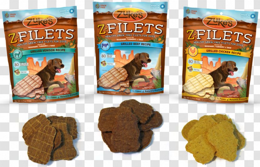 Chicken Zuke's Dog Z-Filets Beef Fillet - Cracker Transparent PNG