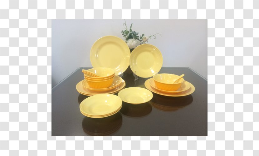 Porcelain Platter Plate Tableware - Ceramic - Dishes Set Transparent PNG