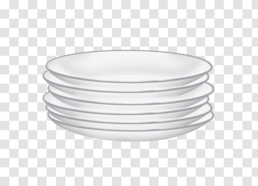 Plate Compact Disc White Optical - Dishware - Tall Stack Of Plates Transparent PNG
