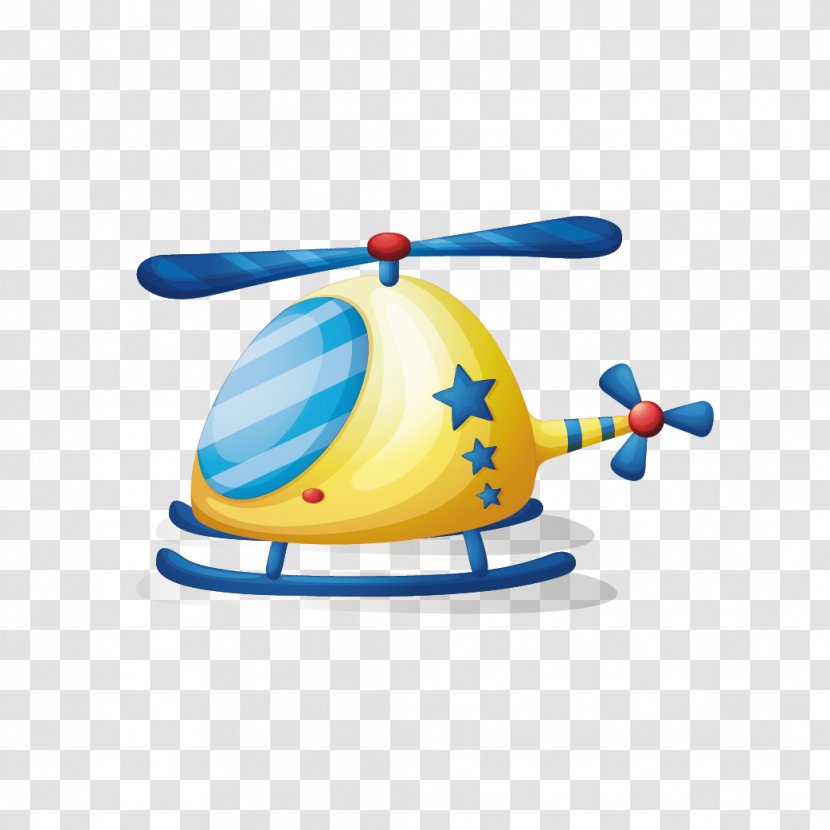 Helicopter Flight Clip Art - Radiocontrolled - Cartoon Airplane Transparent PNG