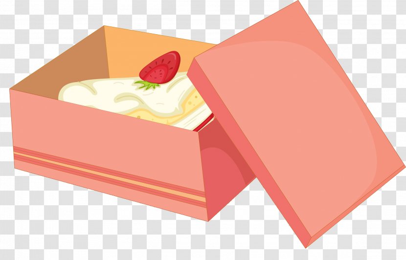 Cake Illustration - Rectangle - On The Box Transparent PNG