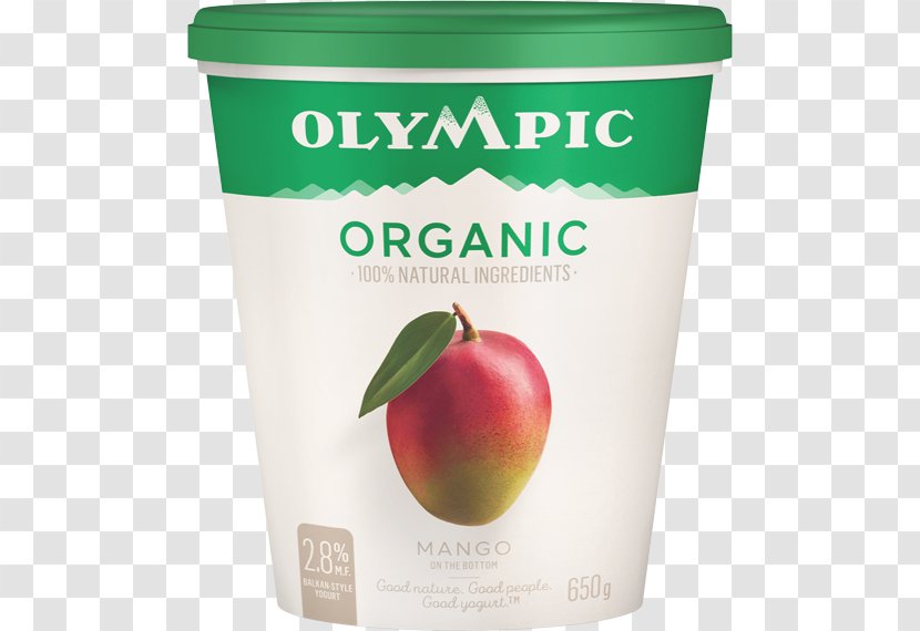 Organic Food Cream Greek Cuisine Yoghurt Vanilla - Apple - Mango Lassi Transparent PNG