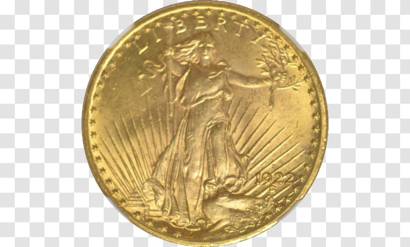 Gold Coin Britannia Double Eagle - Numismatics Transparent PNG
